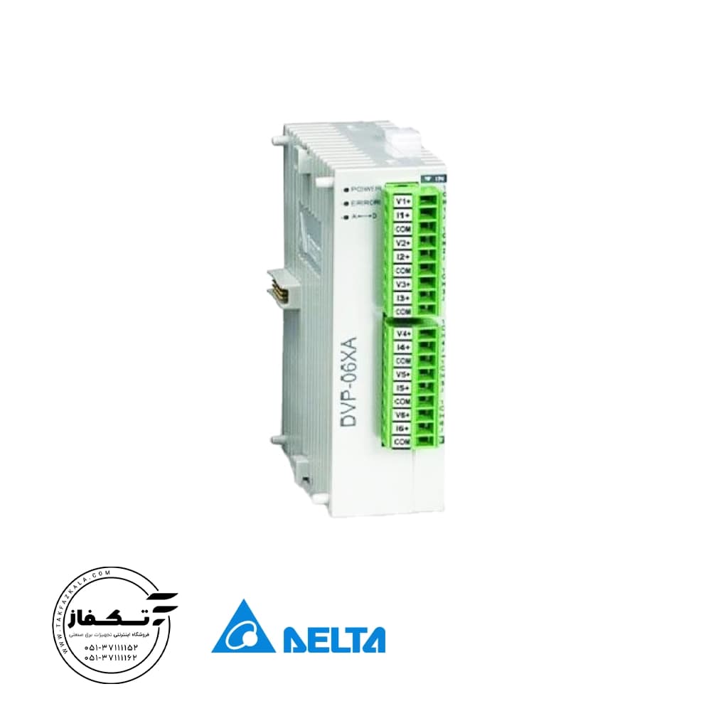 ماژول PLC دلتا مدل DVP06XA-S2