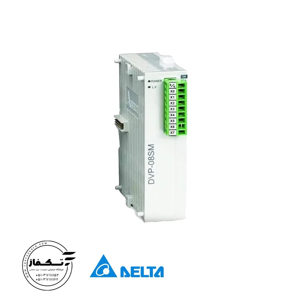 ماژول PLC دلتا مدل DVP08SM10N — تصویر ۲