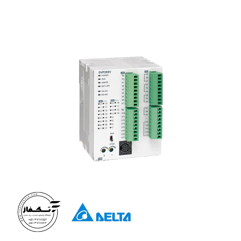 PLC دلتا مدل DVP28SV11T2 — تصویر ۳