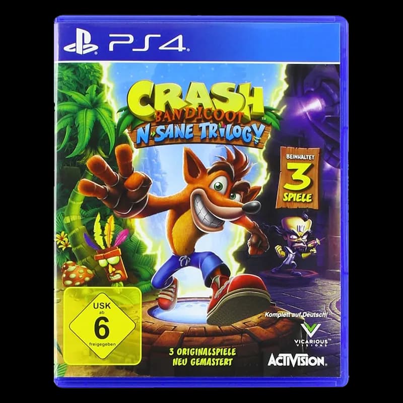بازی Crash Bandicoot N. Sane Trilogy مخصوص PS4 — تصویر ۴