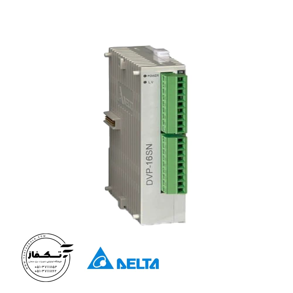 ماژول توسعه PLC دلتا مدل DVP16SN11T — تصویر ۲