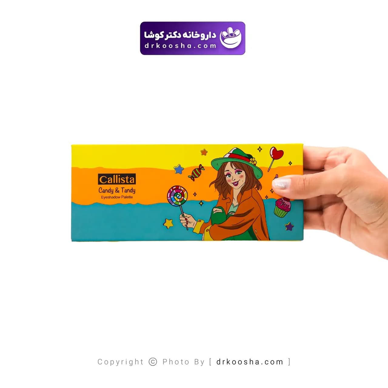 پالت سایه کالیستا 10 رنگ — تصویر ۲