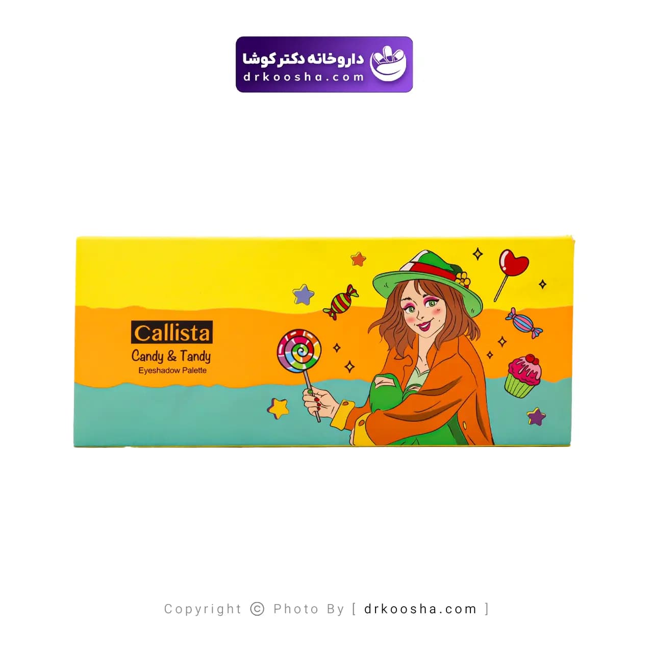 پالت سایه کالیستا 10 رنگ — تصویر ۳