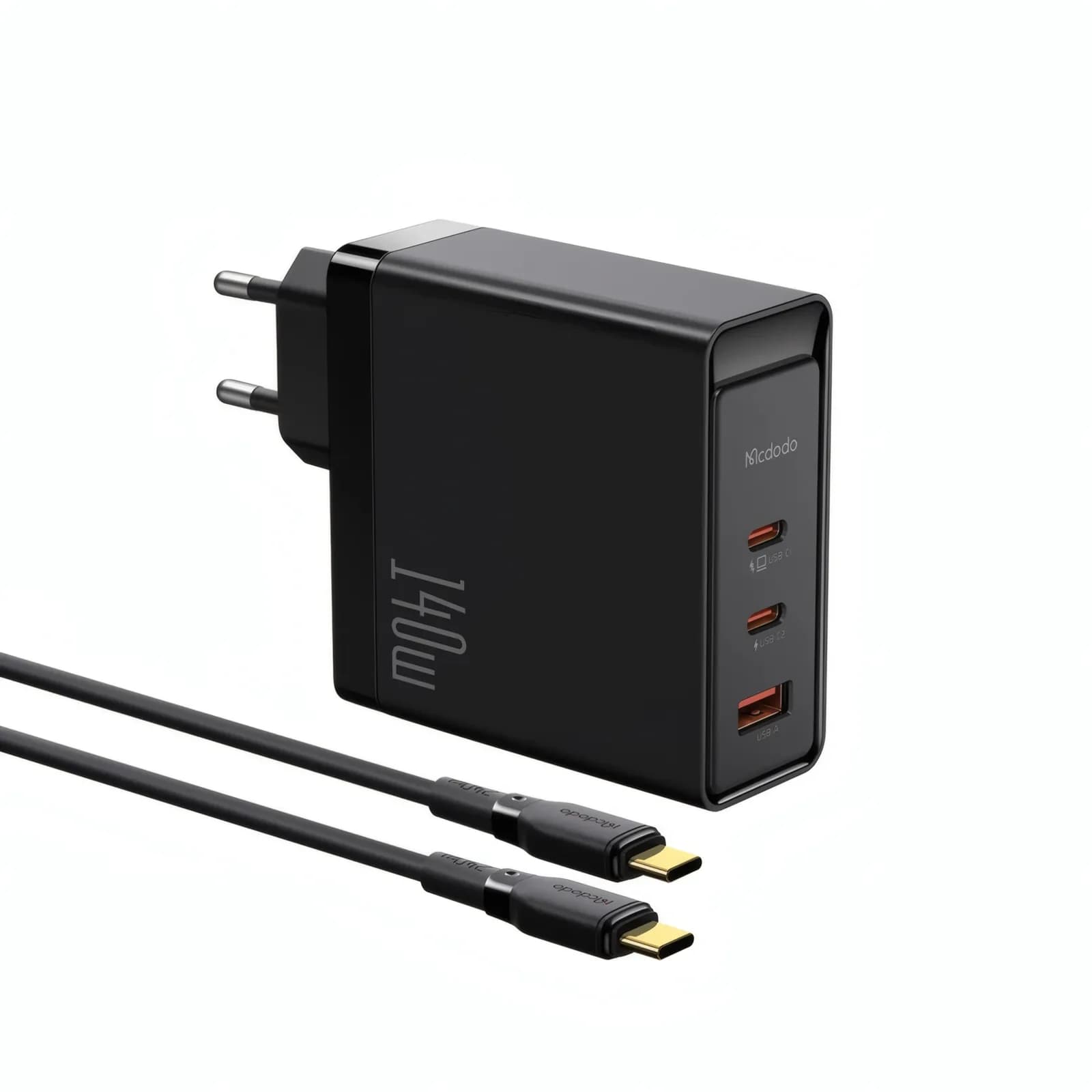 شارژر دیواری 140 وات مک دودو مدل CH-2913 به همراه کابل USB-C — تصویر ۱۱