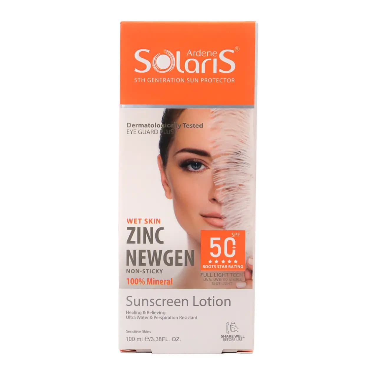 لوسیون ضد آفتاب زینک نیوژن SPF50