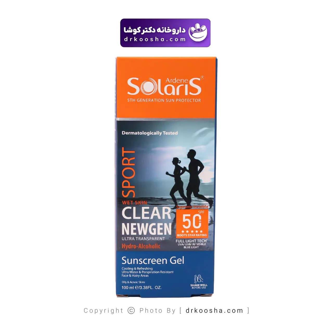 ژل هیدروالکلی ضد آفتاب کلیر نیوژن SPF50 — تصویر ۱۱