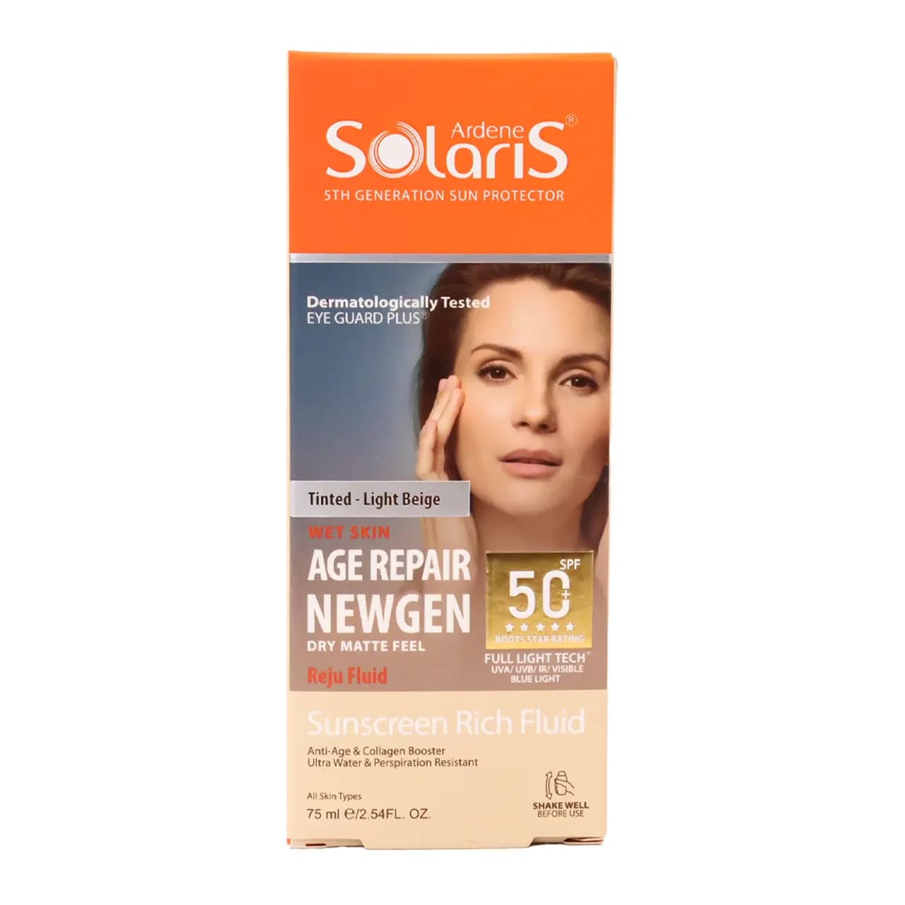 فلوئید ضد آفتاب ایج ریپیر نیوژن SPF50 بژ روشن