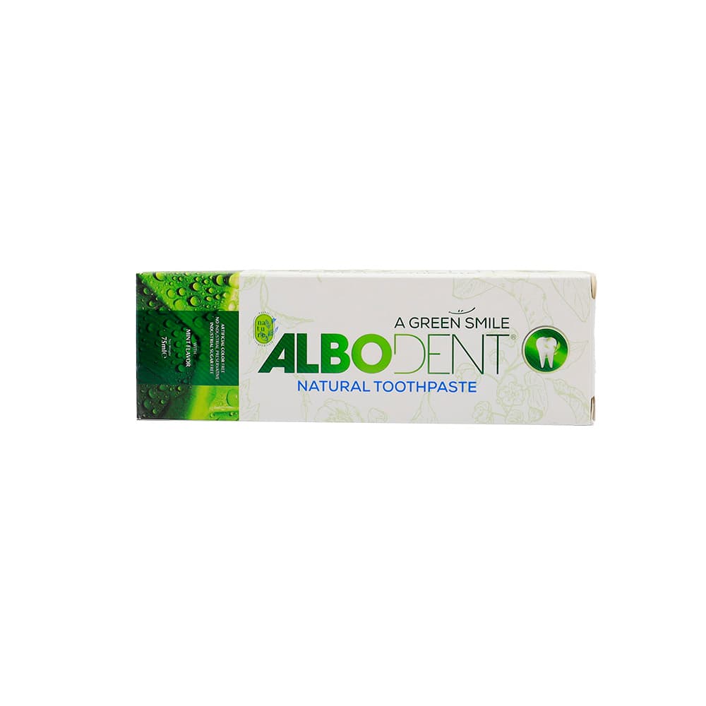 خمیر دندان گیاهی آلبودنت با طعم نعنا — تصویر ۴