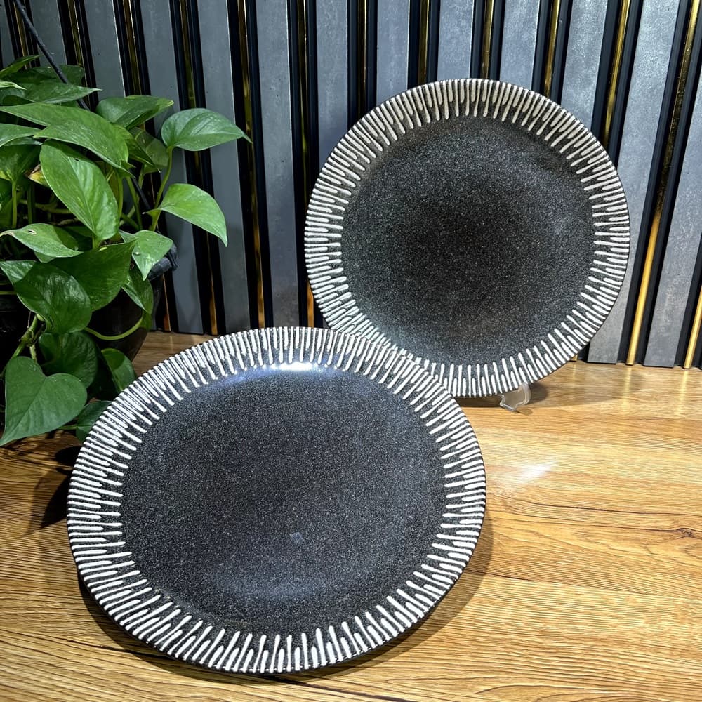 بشقاب دور حاشیه تیره کد6-4053 — تصویر ۴
