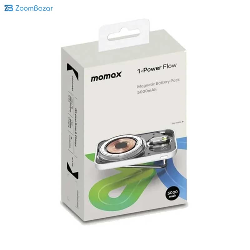 پاوربانک وایرلس مومکس 5000 میلی‌آمپر 20 وات مدل IP126 — تصویر ۴