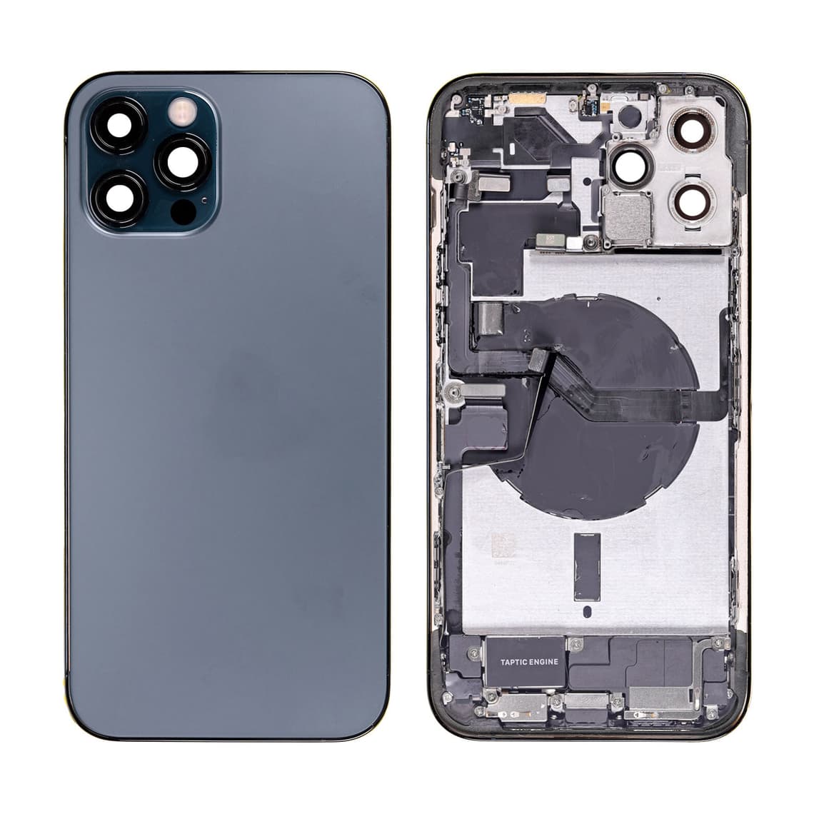 قاب شاسی (بدنه کامل با فلت) اصلی آیفون 12پرومکس | Housing iPhone 12ProMax — تصویر ۹