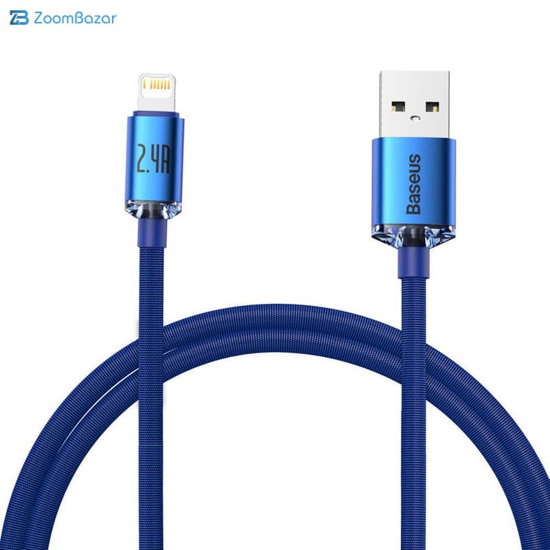کابل تبدیل USB به لایتنینگ باسئوس مدل CAJY000001 طول 1.2 متر — تصویر ۲