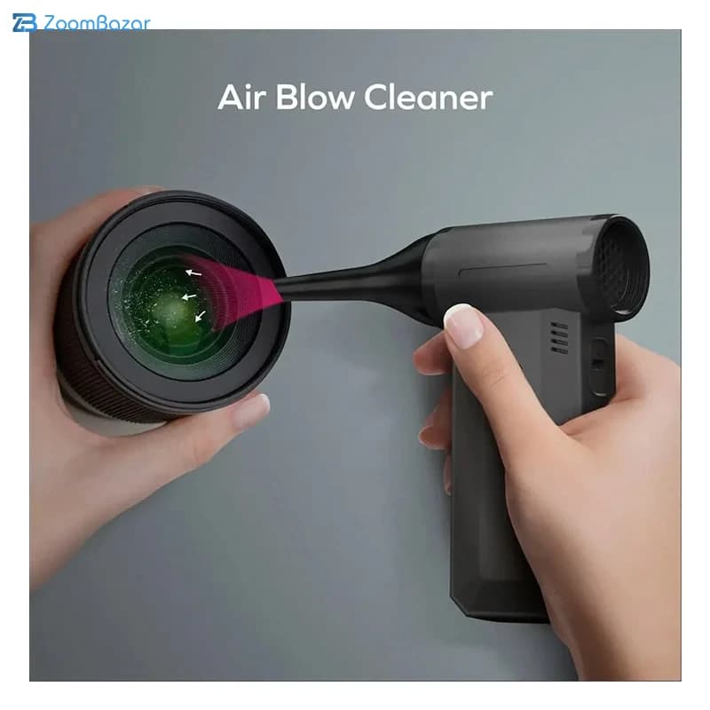 جت فن دمنده قوی باد و جارو شارژی مومکس مدل RO12E — تصویر ۳