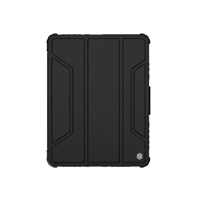 کیف کلاسوری اپل iPad Air 11 2026-2025-2024/ Air 2022/ Air 5 مدل Bumper Leather Pro نیلکین – Open Box (پارگی بسیار جزئی) — تصویر ۹