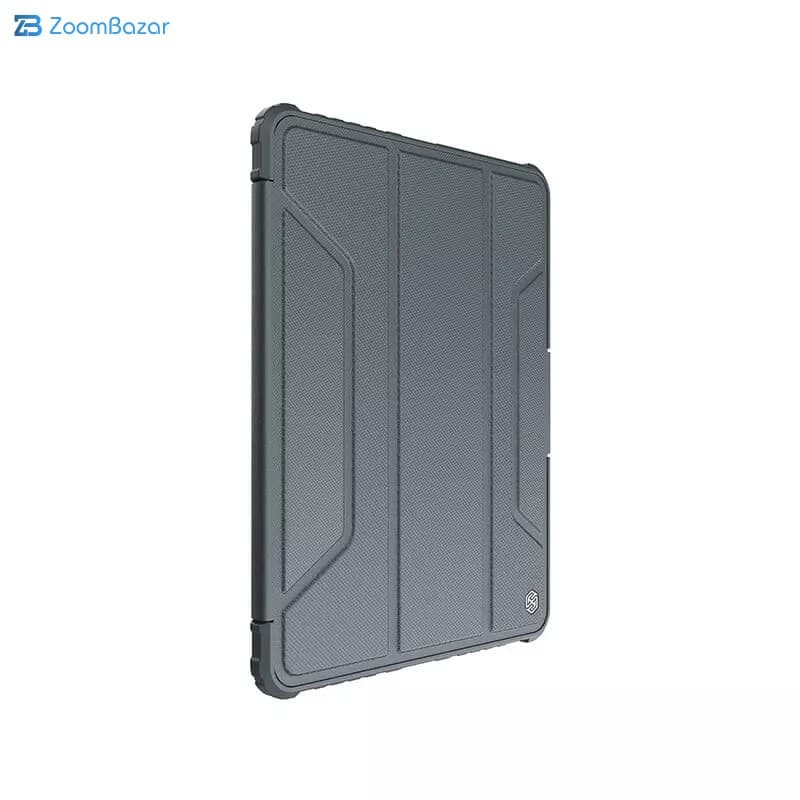 کیف کلاسوری اپل iPad Air 11 2026-2025-2024/ Air 2022/ Air 5 مدل Bumper Leather Pro نیلکین – Open Box (پارگی بسیار جزئی) — تصویر ۶