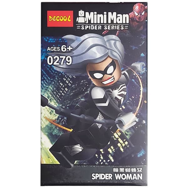 ساختنی دکول مدل Spider Woman کد ۰۲۷۹