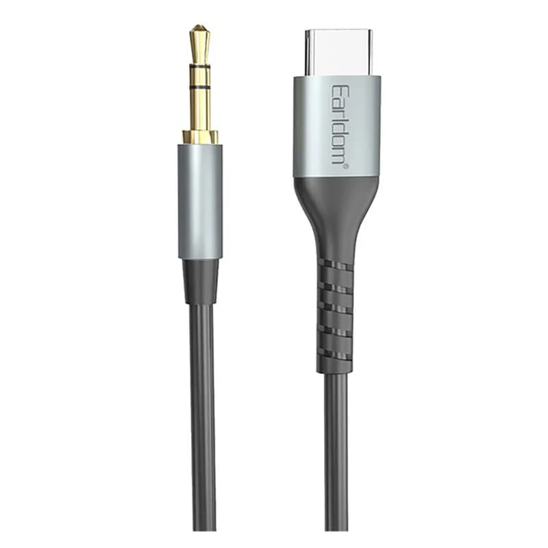 کابل تبدیل AUX به Type-C ارلدام مدل AUX73 طول 1 متر