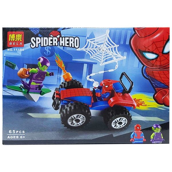 ساختنی بلا مدل Spider Hero کد ۱۱۱۸۴ — تصویر ۳