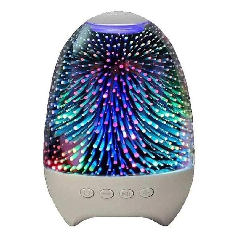 اسپیکر بلوتوثی و چراغ خواب رومیزی قابل حمل لمسی ایسکول مدل S609