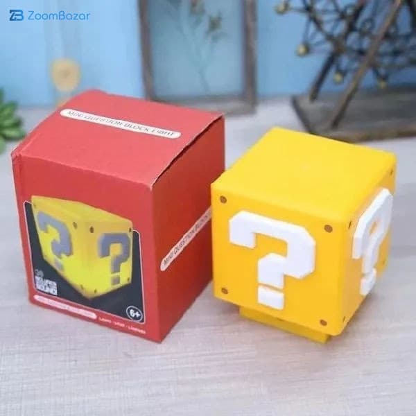 چراغ خواب ماریو مدل MINI QUSETION BLOCK LIGHT — تصویر ۱۱