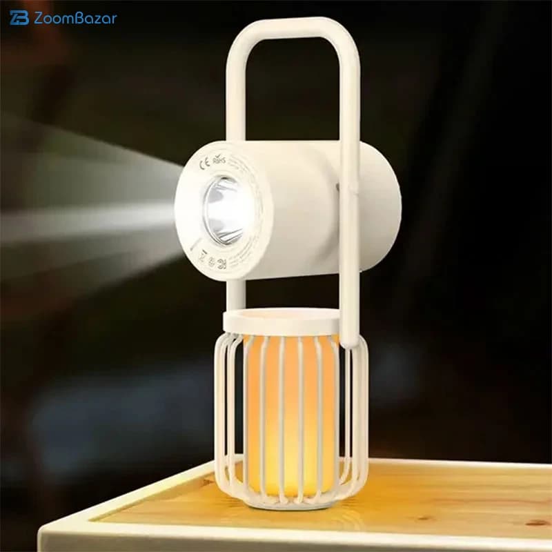 چراغ کمپینگ و اسپیکر بلوتوثی رسی مدل RLS-L18 — تصویر ۶