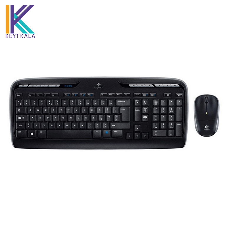 کیبورد و ماوس بی سیم لاجیتک مدل MK330 — تصویر ۹