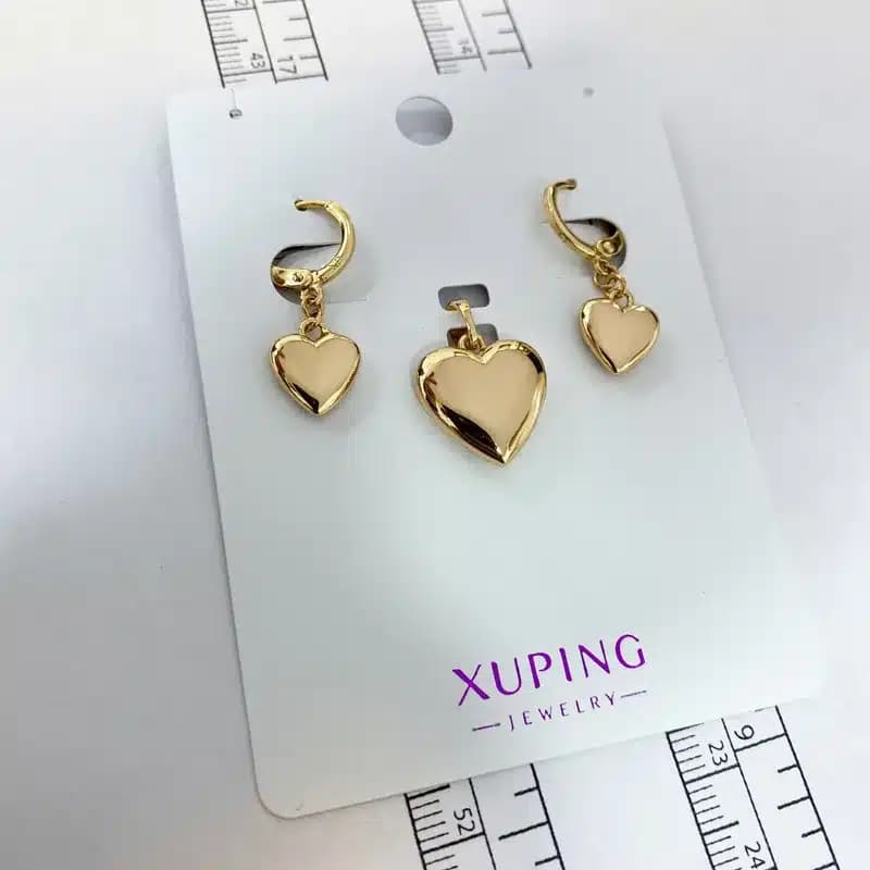 نیم ست زنانه ژوپینگ مدل قلب کد M3268 — تصویر ۴