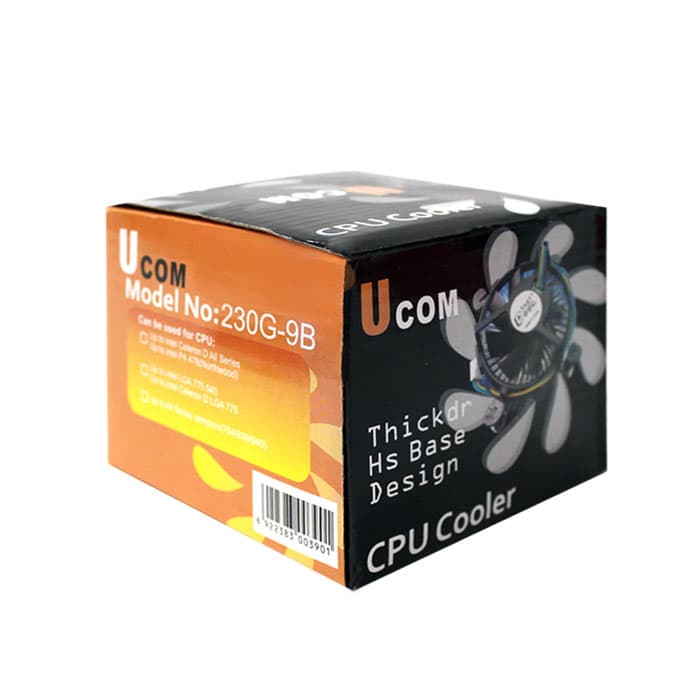 فن 775 Ucom با هیت سینک مدل (230G-9B) — تصویر ۷