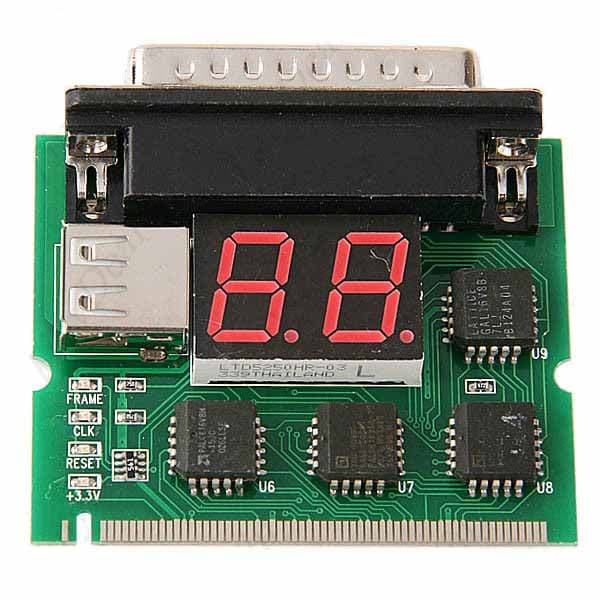 دیباگر و عیب یاب لپ تاپ 2 نمایشگر (mini PCI & LPT) — تصویر ۶