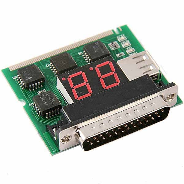 دیباگر و عیب یاب لپ تاپ 2 نمایشگر (mini PCI & LPT) — تصویر ۴