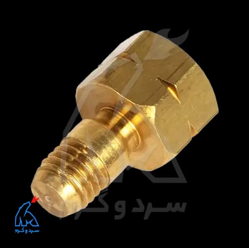 نازل پیلوت دو شعله گاز مایع B3115 بوتان – 20003991 — تصویر ۲