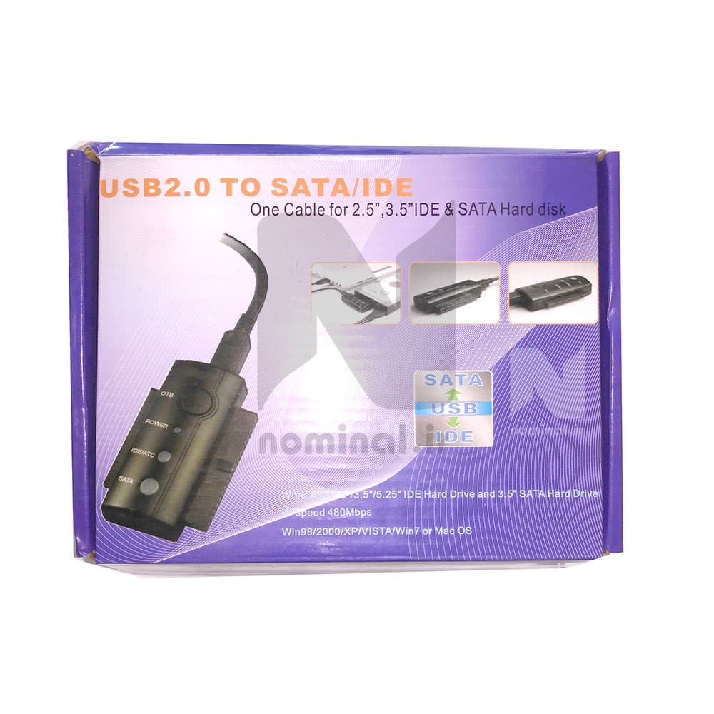 مبدل SATA و IDE به USB 2.0 سطح 2 (چراغدار) — تصویر ۹