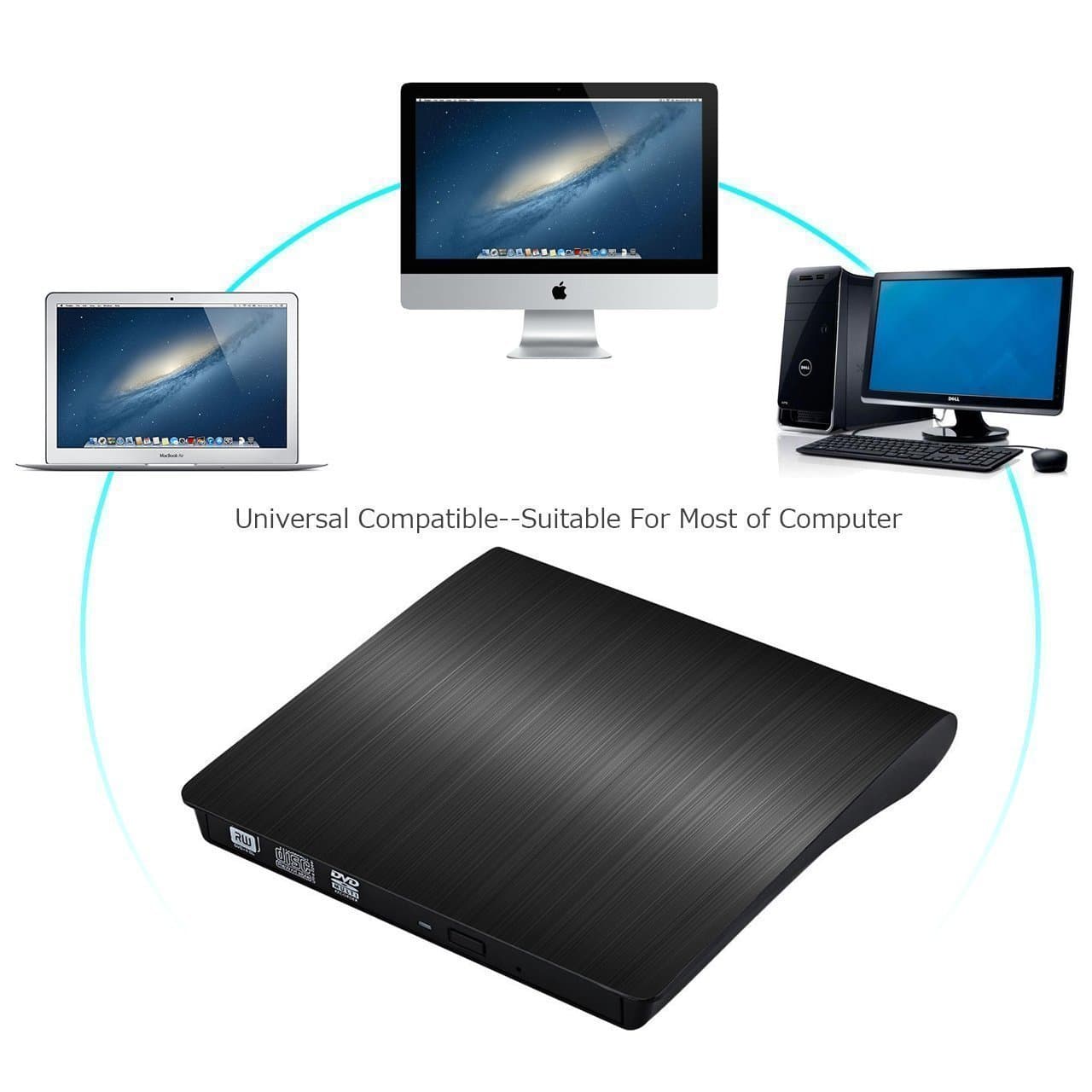 DVD رایتر USB 3.0 اکسترنال لمونتک (pop-up mobile) — تصویر ۸
