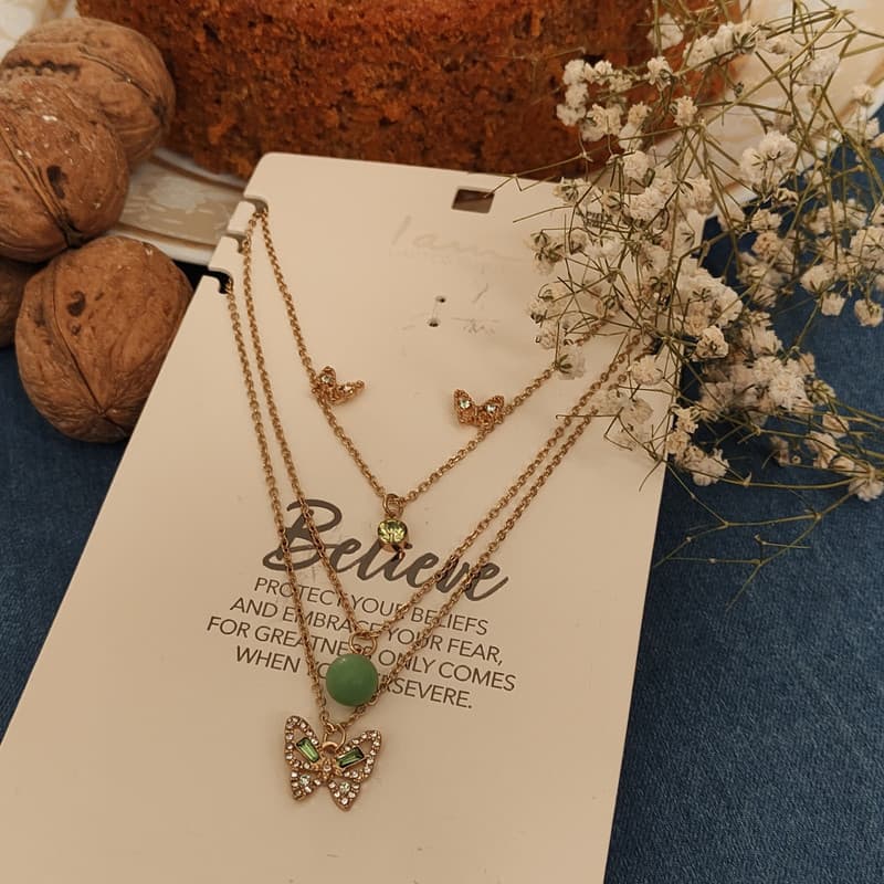 نیم ست زنانه آی ام مدل E2677 BUTTERFLY مجموعه 4 عددی — تصویر ۲