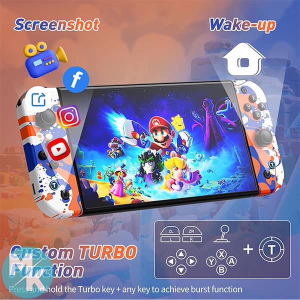 کنترلر نینتندو سوییچ برند NONBLIEP مدل Joycon 2130 — تصویر ۶