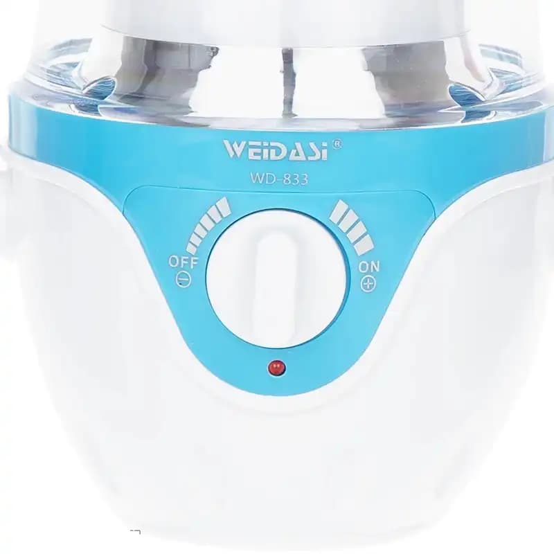 چراغ شارژی فانوسی Weidasi ویداسی مدل WD-833 — تصویر ۶