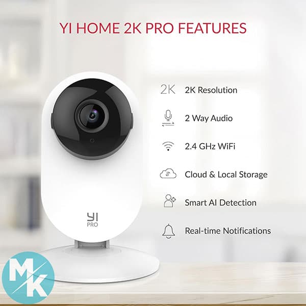 دوربین مداربسته Pro 2K برند YI مدل YYS.62121 — تصویر ۳