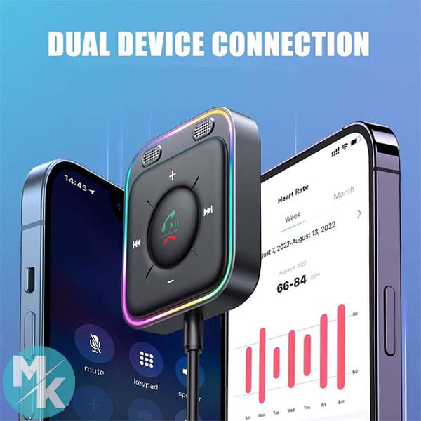 گیرنده بی سیم بلوتوث خودرو برند Joyroom مدل JR-CB3 — تصویر ۲