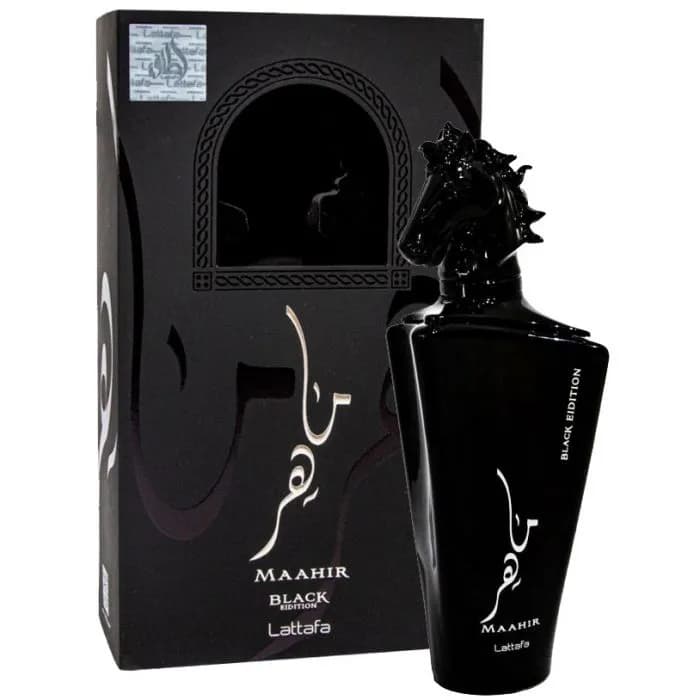 ادکلن عربی مردانه ماهر مشکی| MAAHIR BLACK EDITION EAU DE PARFUM (اورجینال)