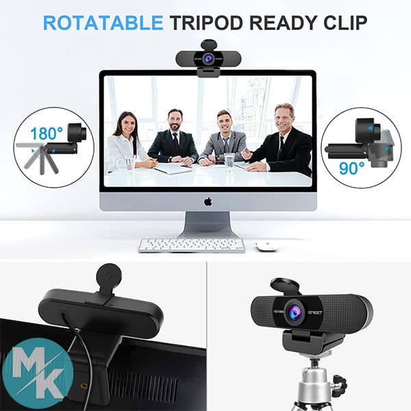 دوربین وب کم 2میکروفونه برند EMEET مدل C960 — تصویر ۳