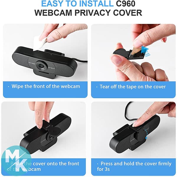 دوربین وب کم 2میکروفونه برند EMEET مدل C960 — تصویر ۸