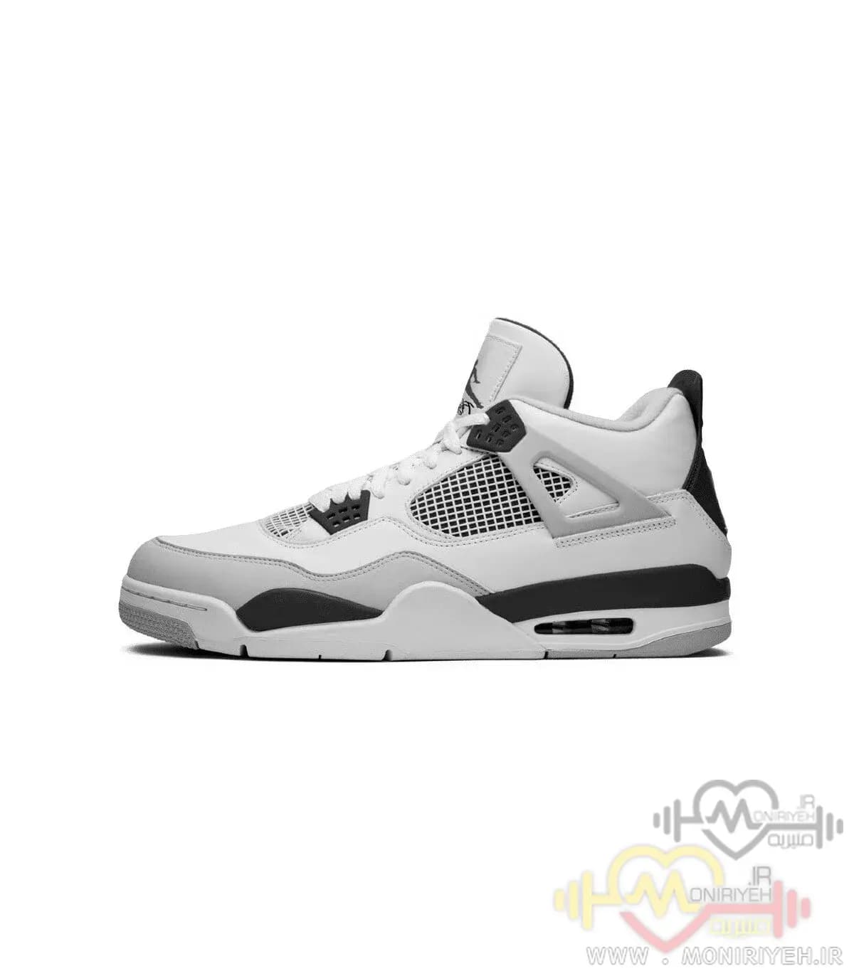 کفش بسکتبال نایک Air Jordan 4- سفید — تصویر ۷
