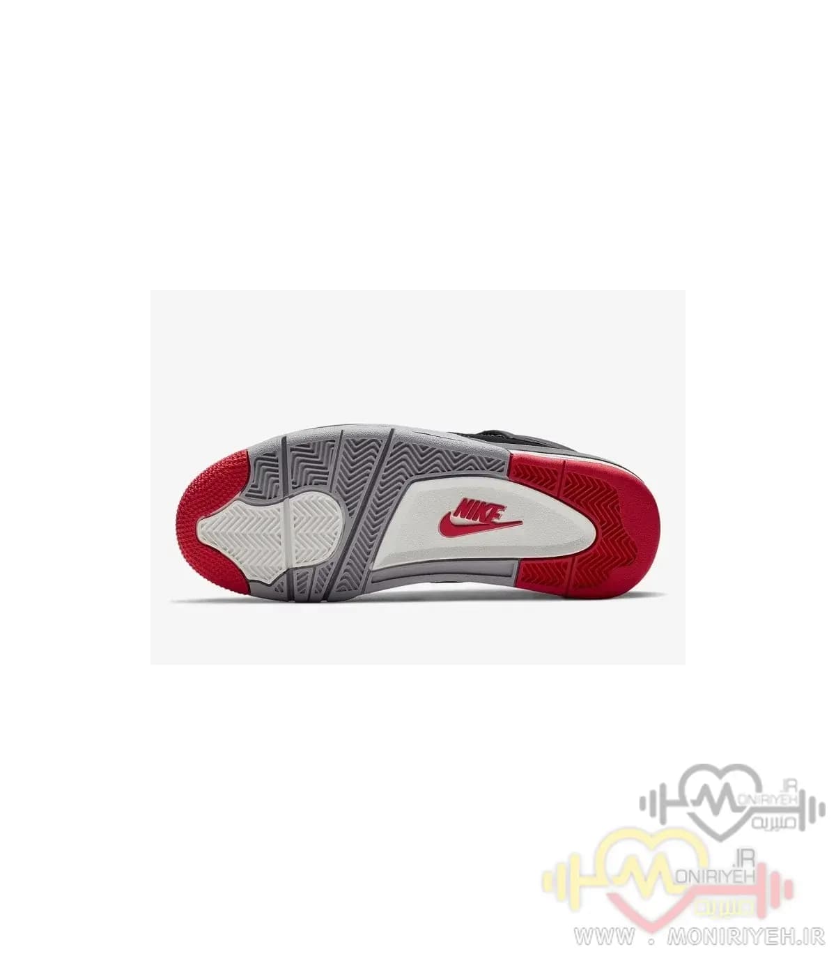 کفش بسکتبال نایک Air Jordan 4- مشکی — تصویر ۹