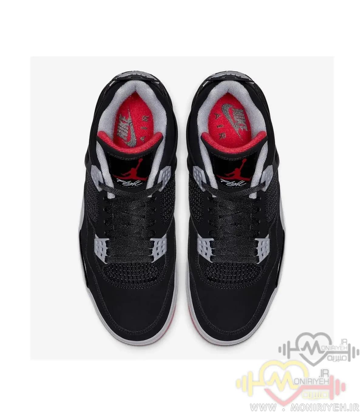 کفش بسکتبال نایک Air Jordan 4- مشکی — تصویر ۱۰