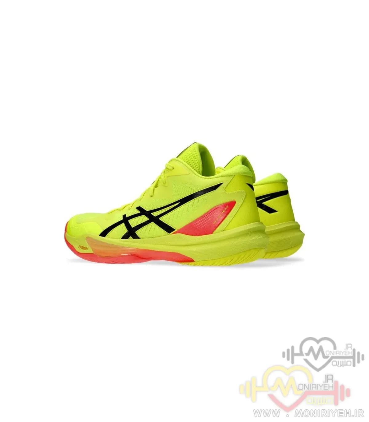کفش والیبال Asics SKY ELITEطرح اصلی-زرد — تصویر ۲