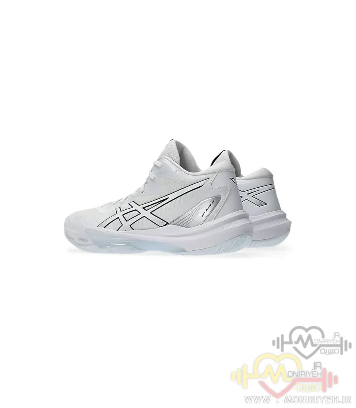 کفش والیبال Asics SKY ELITEطرح اصلی-سفید — تصویر ۷