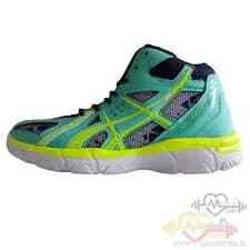 کفش والیبال Asics طرح اصلی-فیروزه ای — تصویر ۵