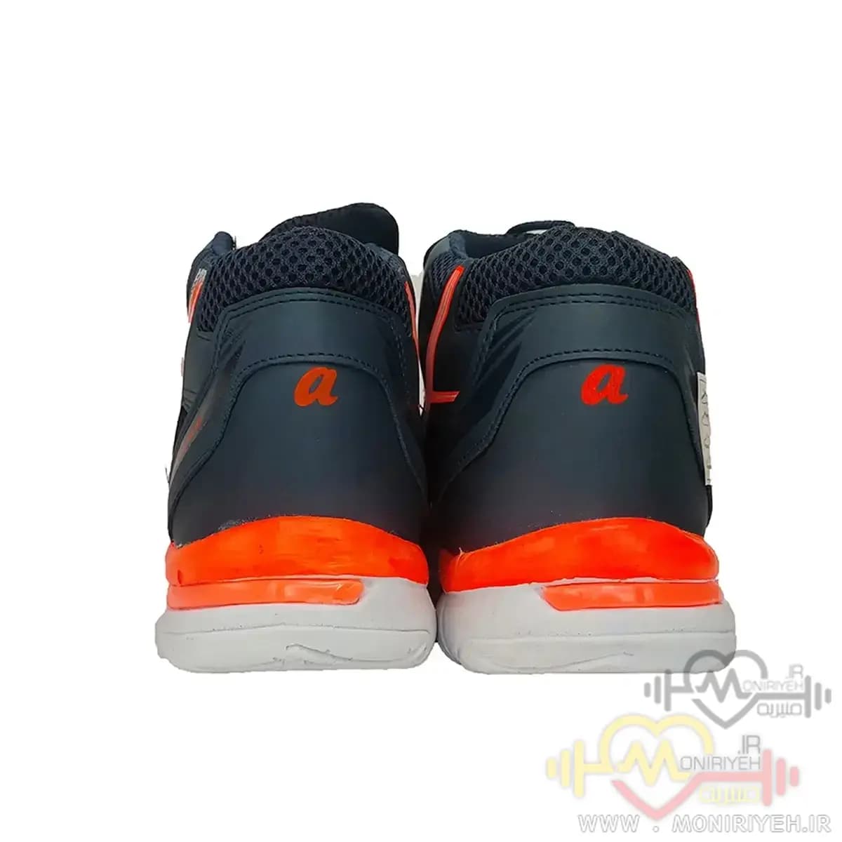 کفش والیبال Asics طرح اصلی-ذغالی — تصویر ۲