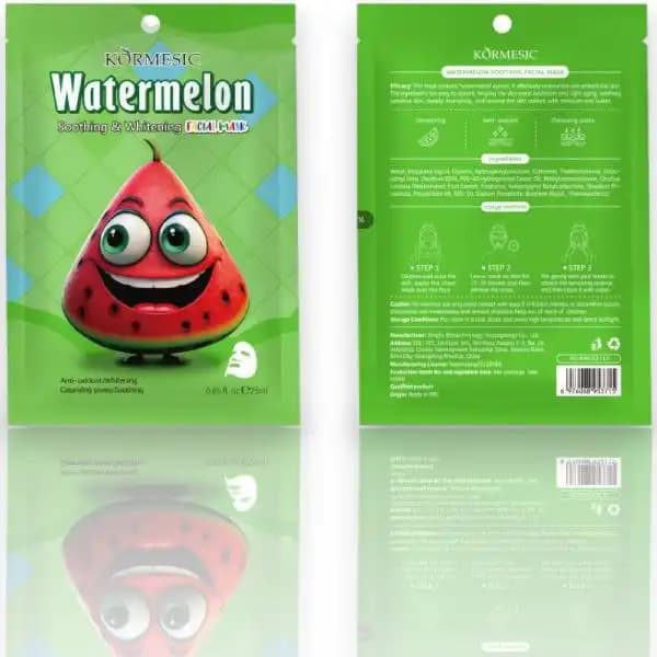 ماسک ورقه ای Kormesic Watermelon (بسته 10 عددی) — تصویر ۲