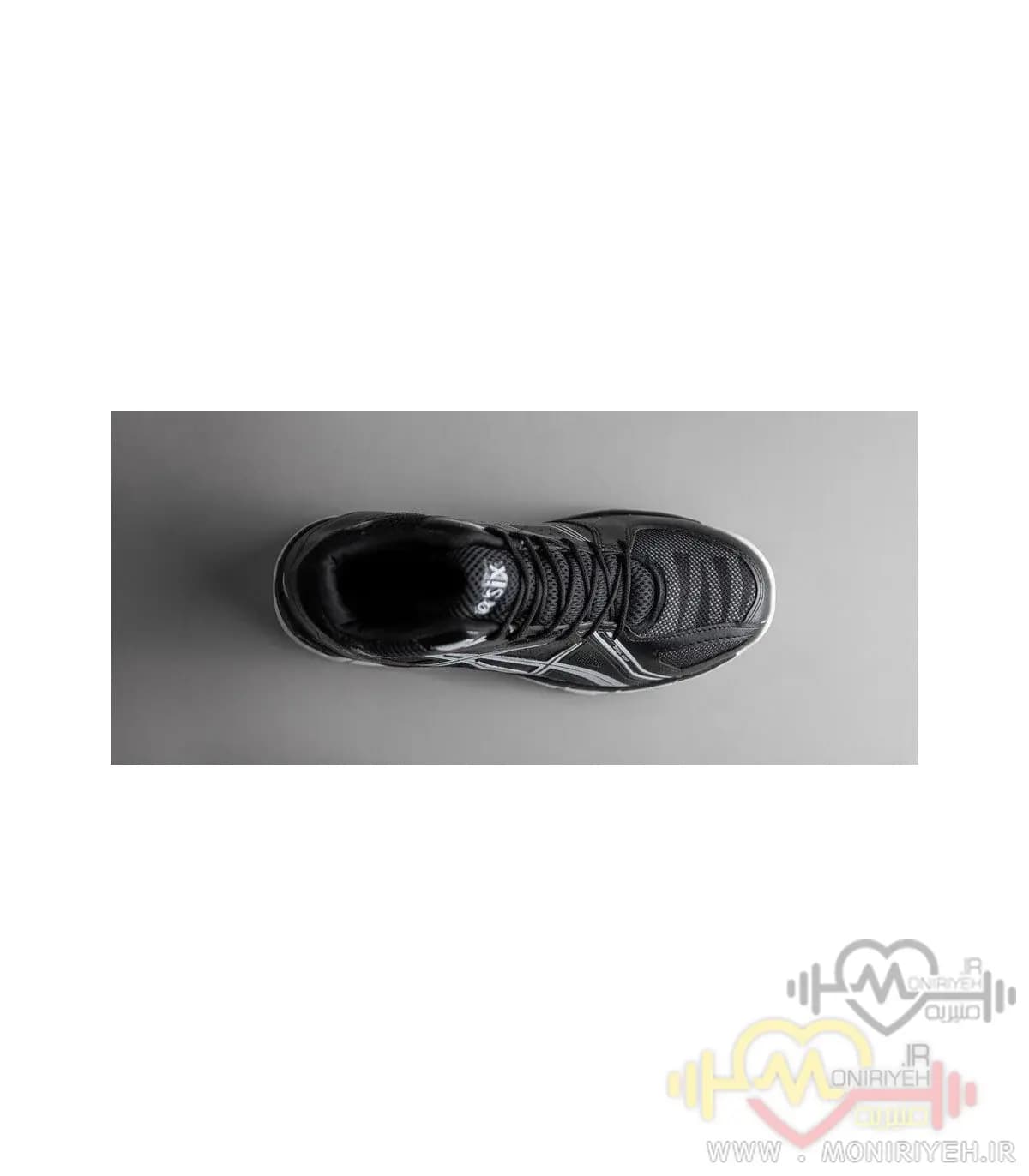 کفش والیبال Asics طرح اصلی-مشکی — تصویر ۵